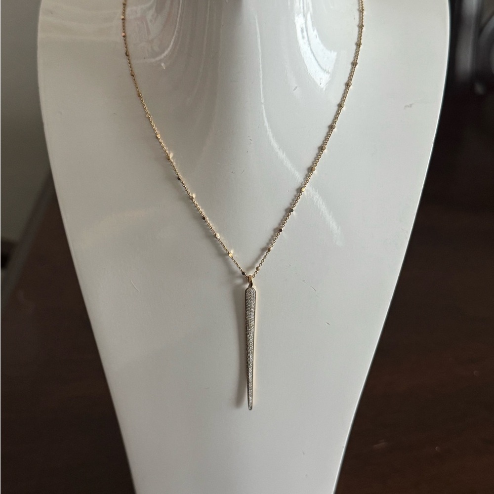 Kendra Scott Diamond Spike Necklace